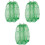 6Pcs Nylon Replacement Fishing Nets Green Drawstring Portable Mesh 3