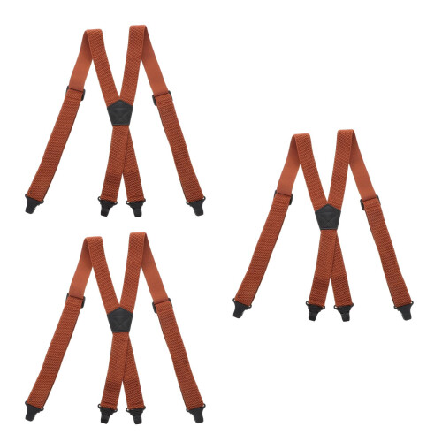 3Pièces Solides Clips Réglables Polyester 2
