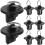 40Pcs Black Roller Shade Replacement Bungee Cord End Caps Kit 3