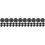 40Pcs Black Roller Shade Replacement Bungee Cord End Caps Kit 8