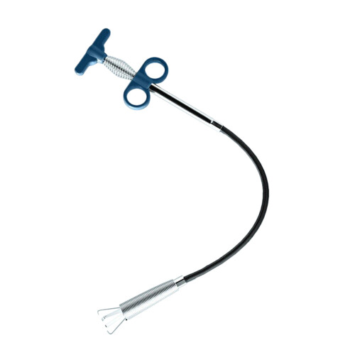 5Pcs Flexible Spring Dredging Tool Sky-Blue Drain Cleaner for Kitchen