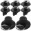 40Pcs Black Roller Shade Replacement Bungee Cord End Caps Kit 2