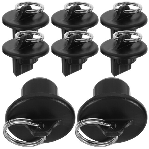 40Pcs Black Roller Shade Replacement Bungee Cord End Caps Kit 1