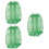 6Pcs Nylon Replacement Fishing Nets Green Drawstring Portable Mesh 6
