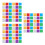 1800Pcs Colored Foil Wrapping Paper Sheets for DIY Candy and Chocolate 9