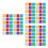 1800Pcs Colored Foil Wrapping Paper Sheets for DIY Candy and Chocolate 8