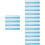 40Pcs Replaceable Range Hood Grease Filter Paper Blue for Home Use 5
