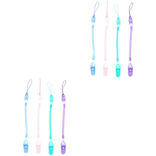 8Pièces -Tétine Silicone Assorties Bébé 2