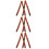 3Pièces Solides Clips Réglables Polyester 6