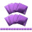 100Pièces D'envoi Bulles Violet Adhésif Solide Polyvalent 1