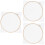 3Pièces Cadre Papier Bois Kit DIY Décor Durable 6