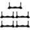 5pcs Flute Display Stand Porous Storage Rack 3