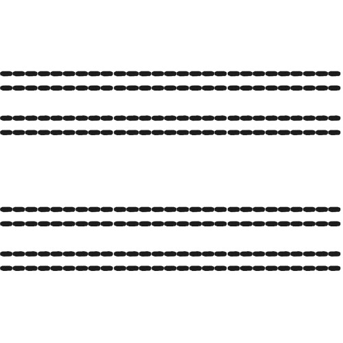 6Pièces Housse Clavier Piano Elastique Noire Résistante Antipoussière 1