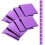 100Pièces D'envoi Bulles Violet Adhésif Solide Polyvalent 2