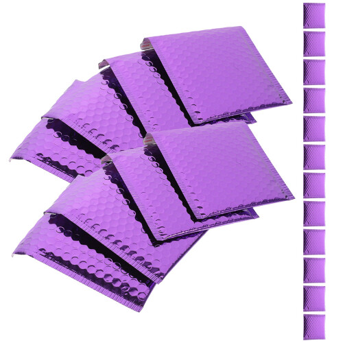 100Pièces D'envoi Bulles Violet Adhésif Solide Polyvalent 1