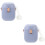 2Pièces Rangement Poudre Bébé Violet Avec Étanche 4