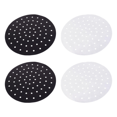 12Pcs Non-Stick Silicone Perforated Baking Mats