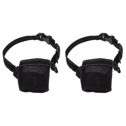 2Pièces Muselière Respirante Pour Protection Durable 2