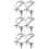6Pièces Pinces Scène Métal Aluminium Durable Couleur Argent 8