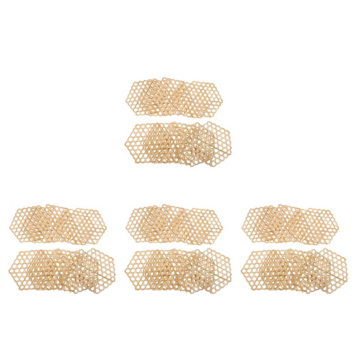 40Pcs Bamboo Fermenting Press Tool Beige for Home Pickle Jar Press 2