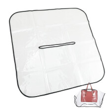 2 Pc School Bag Rain Cover Outdoor Handbag Poncho Eva Material