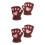 4 Pcs Gloves Apparel Hanging Neck 3