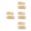 40Pcs Bamboo Fermenting Press Tool Beige for Home Pickle Jar Press 4