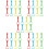 40Pcs Plastic Infant Nursery Pull Rings for Baby Walking Practice 9