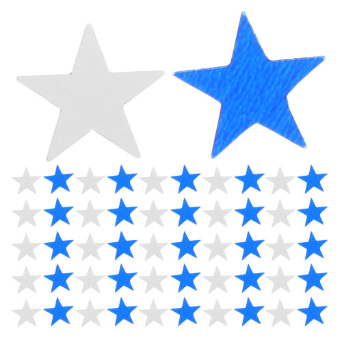 6000Pcs Pentagram Sequins Confetti Blue Silver Party Table Decoration