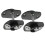 6Sets Black Sectional Connectors for Sofa Pe and Iron Clips 3