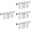 4Pcs Metal Receipt Holder for Restaurant Kitchen with Adhesive Backing 5