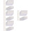 800 Pcs Transparent High Adhesive Double Sided Round Tape Dots 7