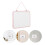 4Pcs Erase Whiteboards Small Magnetic Board for Notes 11