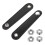 4 Pcs Universal Double Layer Bellows Buckle Belt Black 1