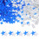 6000Pcs Pentagram Sequins Confetti Blue Silver Party Table Decoration 10