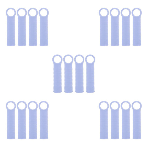 20Pcs Blue Plastic Mop Grip Handles Comfortable Durable Replacement 2