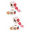 4Rouleaux Stickers Sceaux Multicolores Pour Cadeaux 9