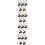 20Pcs Silver Steel Tie Down Single Fitting with Cargo Ring 8