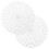 4Pcs Home Fermentation Press Plate Plastic Pickle Jar Presser White 2