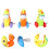9Pcs Safe Smooth Surface Kids Car Toy Model 7