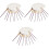 3Sets Multi-Function Purple Art Brush Kit for School and Home Use 4