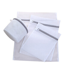 21Pc White Laundry Mesh Bags Fine Net Washing Bags for Delicates