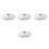 4Pièces Couvercle Argent Machine Bonbons Résistant 7