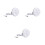 3Sets Compact White Portable Washer USB Power Mini Washing Machine 9