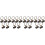 20Pcs Silver Steel Tie Down Single Fitting with Cargo Ring 5