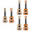 6Pcs Kid Educational Guitar Simulation Musical Instrument Toy Assorted 7