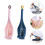 6Pcs Plastic Skimmer Spoon Long Handle Kitchen Strainer Colander Scoop 10