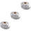 Retro Dashboard Led For Motorcycle Dual Odometer Speedometer Gauge Night Light Indicator 8