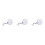 3Sets Compact White Portable Washer USB Power Mini Washing Machine 10