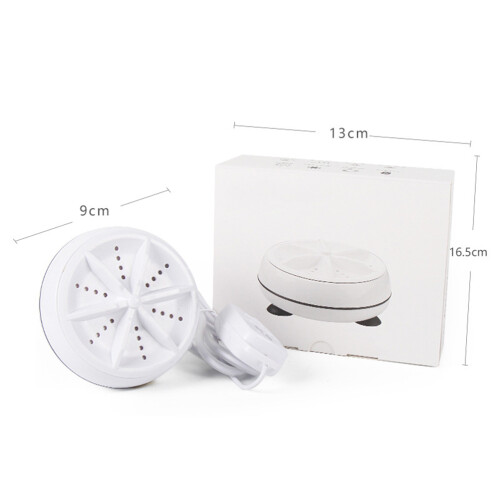 3Sets Compact White Portable Washer USB Power Mini Washing Machine 2